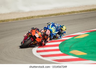 BARCELONA - SPAIN, JUNI 15: French KTM Rider Johann Zarco At 2019 Monster Energy MotoGP Of Catalunya