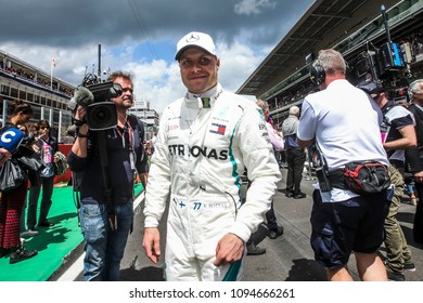 Barcelona, Spain. May 13, 2018. Grand Prix Of Spain. F1 World Championship 2018. Valtteri Bottas, Mercedes.