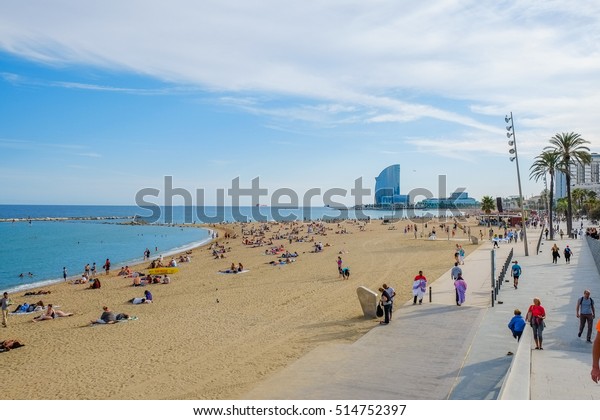 Barcelona Spain October 5 2016 View Stock Photo Edit Now