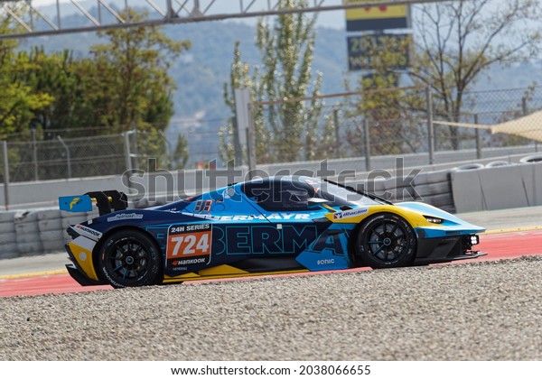 BARCELONA, SPAIN, September 4, 2021 : KTM X-Bow on\
track during 24h Series, a long distance international racing\
championship for GT and Touring\
cars.