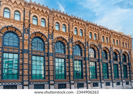 Image, Stock Photo electricity in barcelona
