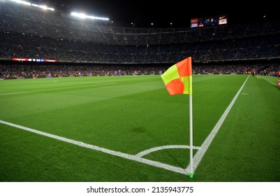 Barcelona,Spain.13 March,2022. 
General View Of Camp Nou Stadium During The Spanish La Liga Match Between FC Barcelona And Osasuna At Camp Nou Stadium.