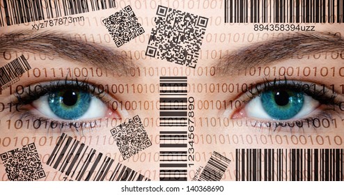 Barcode face