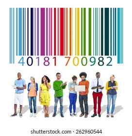 Barcode Marketing Identity Concept