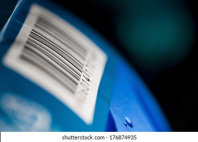 Barcode numbers on a product