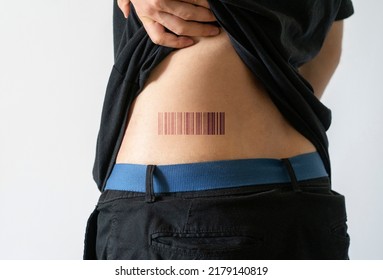 A Barcode Printed On The Human Body, Personal Identification Technology