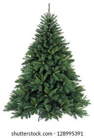 Bare Christmas Tree Without Decoration