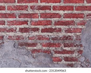 Bare concrete wall texture, loft style interior for background - Shutterstock ID 2312049063