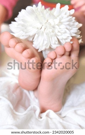 Similar – feet Human being Baby Girl