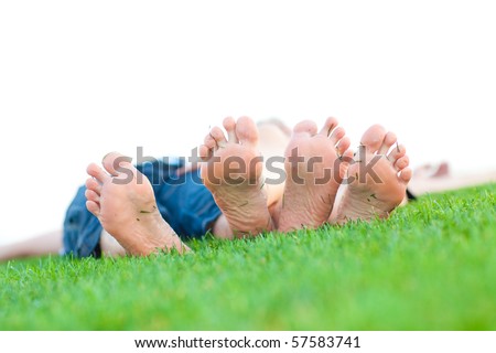 Similar – Happy children playing in the park