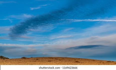 Bare Mountaintop With Clouds At Windy Ridge, Washington