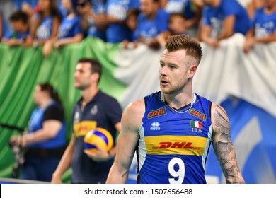 Bari, Italy, 11 August 2019 - Ivan Zaytsev During The Tokyo Men's Qualifying Tournament 2020 - ITALIAN NATIONAL VOLLEYBALL