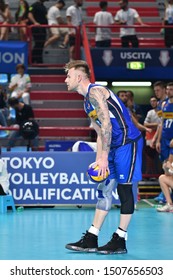 Bari, Italy, 11 August 2019 - Ivan Zaytsev During The Tokyo Men's Qualifying Tournament 2020 - ITALIAN NATIONAL VOLLEYBALL