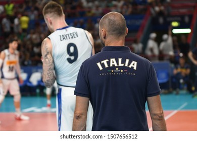 Bari, Italy, 11 August 2019 - Ivan Zaytsev During The Tokyo Men's Qualifying Tournament 2020 - ITALIAN NATIONAL VOLLEYBALL