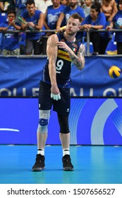 Bari, Italy, 11 August 2019 - Ivan Zaytsev During The Tokyo Men's Qualifying Tournament 2020 - ITALIAN NATIONAL VOLLEYBALL