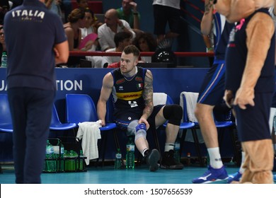 Bari, Italy, 11 August 2019 - Ivan Zaytsev During The Tokyo Men's Qualifying Tournament 2020 - ITALIAN NATIONAL VOLLEYBALL