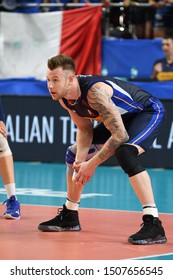 Bari, Italy, 11 August 2019 - Ivan Zaytsev During The Tokyo Men's Qualifying Tournament 2020 - ITALIAN NATIONAL VOLLEYBALL