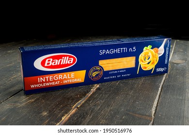 BARILLA Products. Italian Italian Spaghetti Number 5. Barilla Group Produces Several Kinds Of Pasta And It Is The World's Leading Pasta Maker.