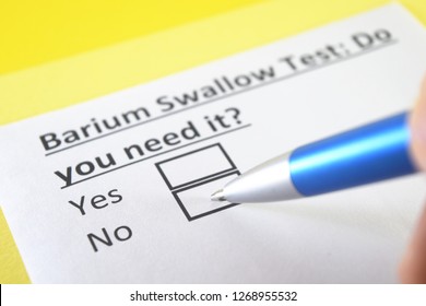 Barium Swallow Test: Do You Need It?