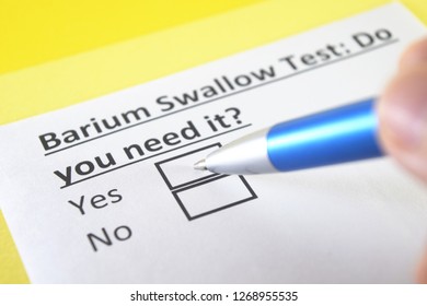 Barium Swallow Test: Do You Need It?