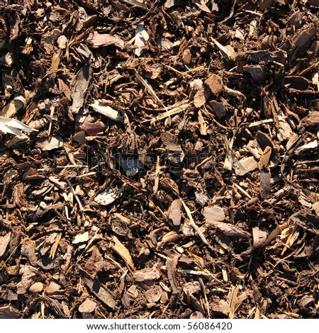 bark mulch for background