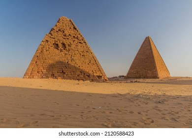 Barkal Pyramids Near Karima, Sudan