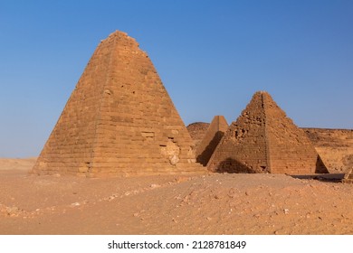 Barkal Pyramids Near Karima, Sudan