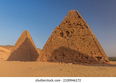 Barkal Pyramids Near Karima, Sudan