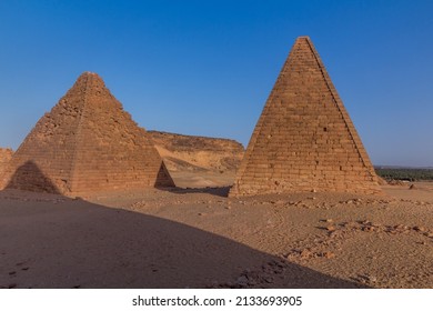 Barkal Pyramids Near Karima, Sudan