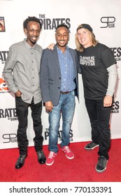 Barkhad Abdi, Hakeem Shady, Bryan Buckley Attend  LA Premiere Of 