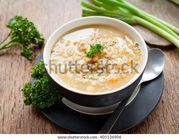 barley\
soup
