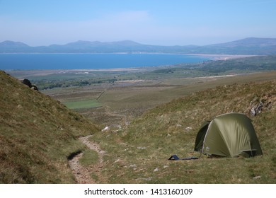 Barmouth. Gwynedd. Wales. May. 16. 2019. Wild Camping View From The Cambrian Way 