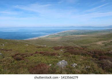 Barmouth. Gwynedd. Wales. May. 16. 2019. View From The Cambrian Way Of The Sea
