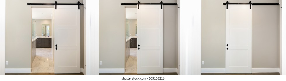  Barn Door Series. Modern Sliding Door.