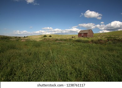 barn in the field