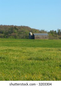 Barn and Field
