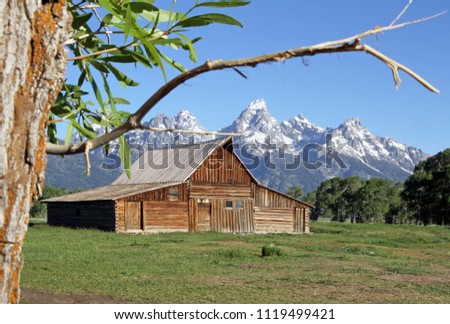 Barn in the Grand Tetons
