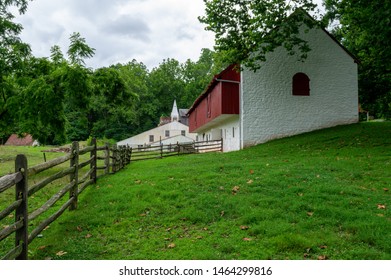 The Barn At The Historic Hopewell Iron Furnace.