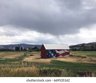 Barn Near Ogden Utah In The Mountains