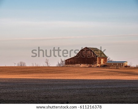 Barn Sunset
