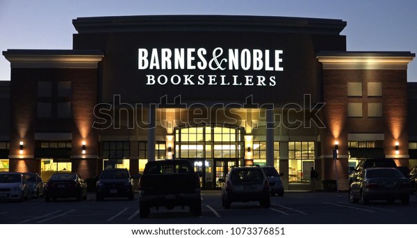 Barnes Noble Booksellers Retail Storefront Building Stock Photo