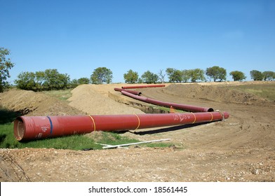 Barnet Rock Shale Pipeline One Of The Biggest Producer Of Natural Gas In The US - Location, Texas