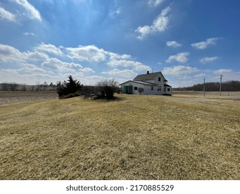 Barns And Buildings On An Ohio Farm