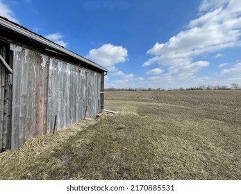 Barns And Buildings On An Ohio Farm