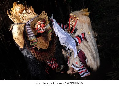 Barong And Rangda In Show