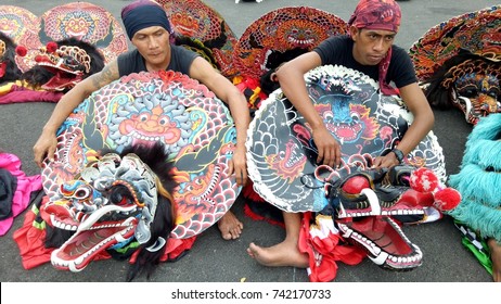 Barongan Dance Traditional Javanese Performances Cultural Stock Photo ...