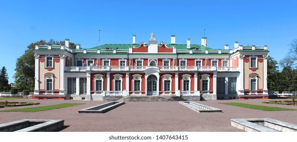 Baroque Palace Of Kadriorg, Near Tallinn In Estonia (Baltic Countries - Europe)