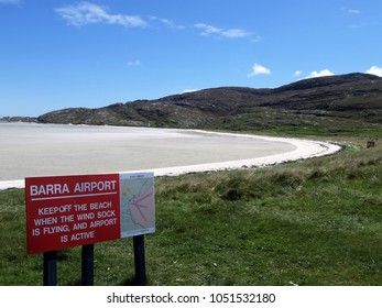 Barra Airport, Isle Of Barra, Scotland