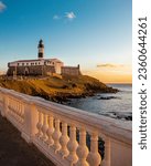 Barra Lighthouse in the City of Salvador da Bahia - Brazil