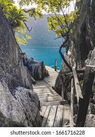 Barracuda Lake In Coron, Palawan, Philippines